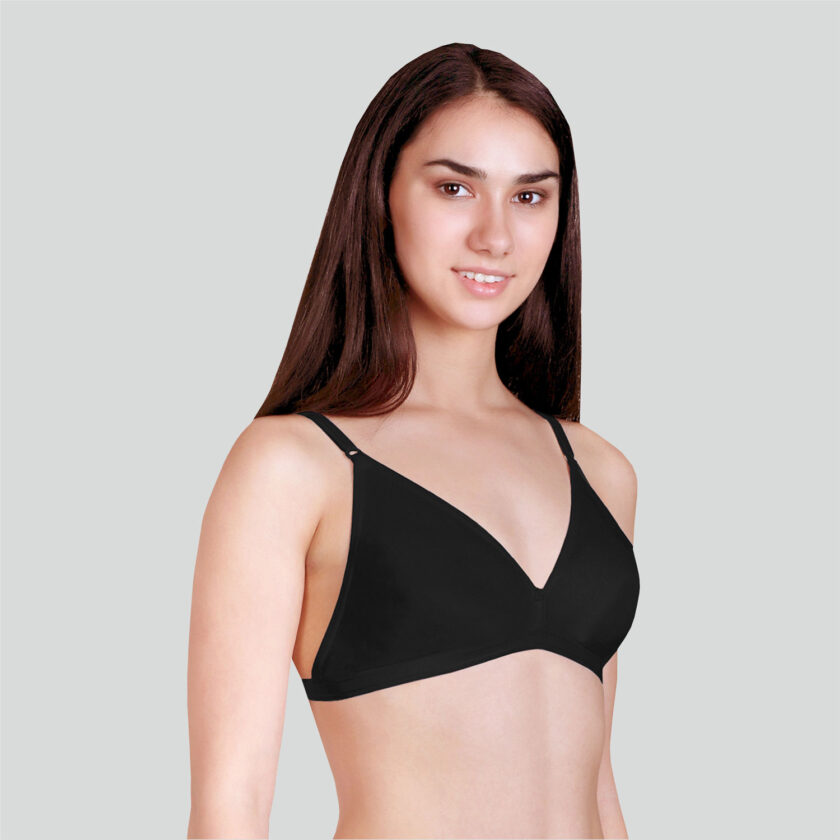 Basics Double Layered Non Wired Full Coverage Backless Bra