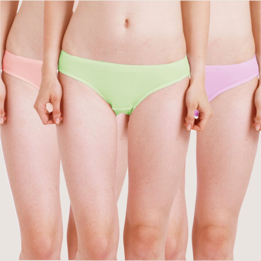 Bikini Low Rise Anti-Microbial Panty Peach